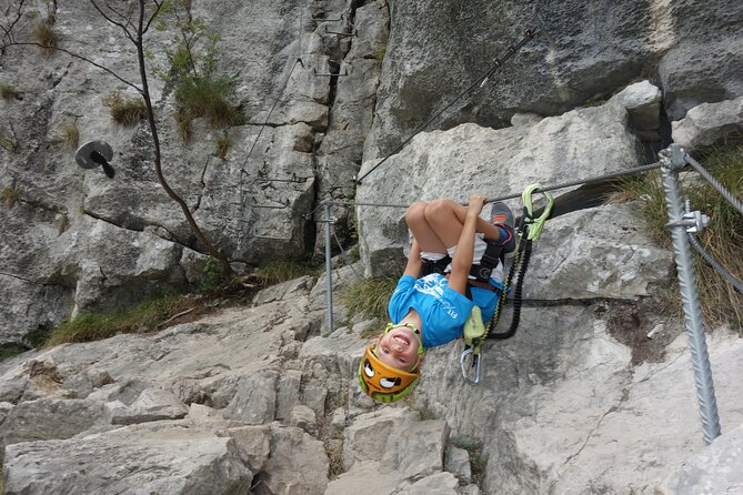 3-Hour Easy Via Ferrata to Sentiero Colodri for whole Family - Coming down to Arco: keeping it fun on the way back