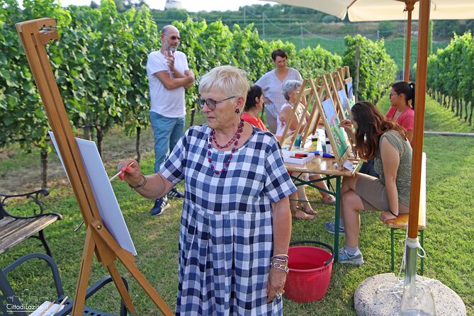 Art Experience with Food and Wine Tasting in Lazise - The break built around wine, cheese, and local salami flavors