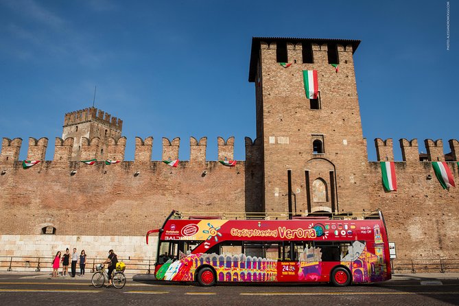 City Sightseeing Verona Hop-On Hop-Off Bus Tour - Route One: Porta Nuova to Basilica San Zeno and the Historic Spine
