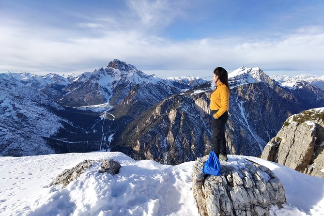 Dolomites of Cortina Winter Hiking & Sledding Experience - Snowshoes, Micro Crampons, and the Footing Reality