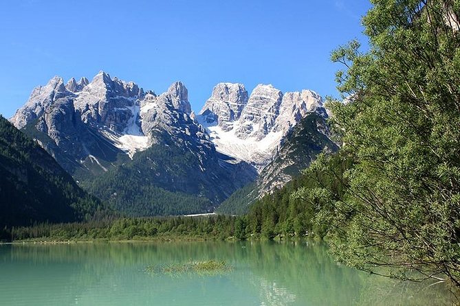 Dolomiti complete starting from Cortina d'Ampezzo - Arabba village and Belvedere terrace for Civetta, Pelmo, and Lake Alleghe
