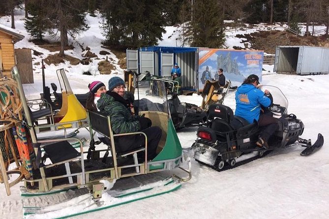 From Bolzano - Snowmobile + Sledding and The Great Dolomites Road Private Tour - Sledding down: the fun, the speed, and the one thing to watch
