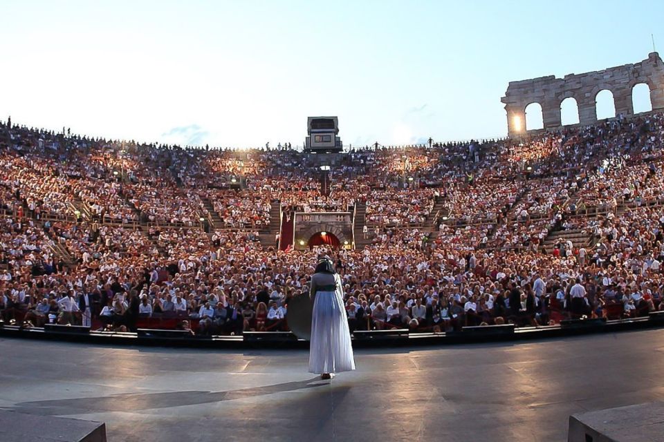 From Lake Garda: Verona Arena Opera Ticket with Transfer - Reserved Sector 6 Seating: Best View Isn’t Always the Point Here