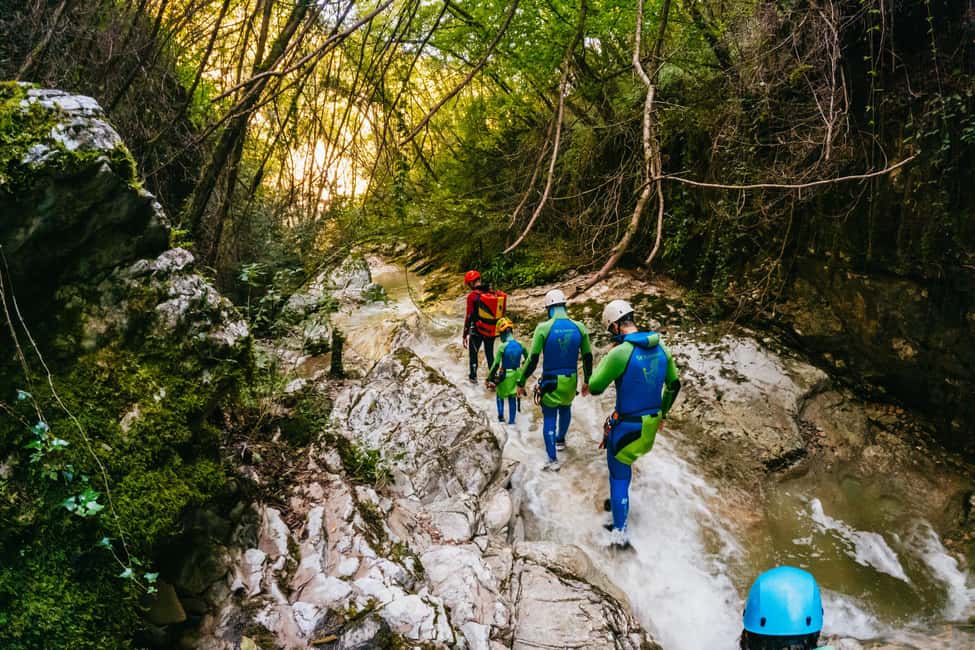 From Tignale, Lake Garda: Beginner-Friendly Canyoning Tour - Fitness and swimming: the real requirements