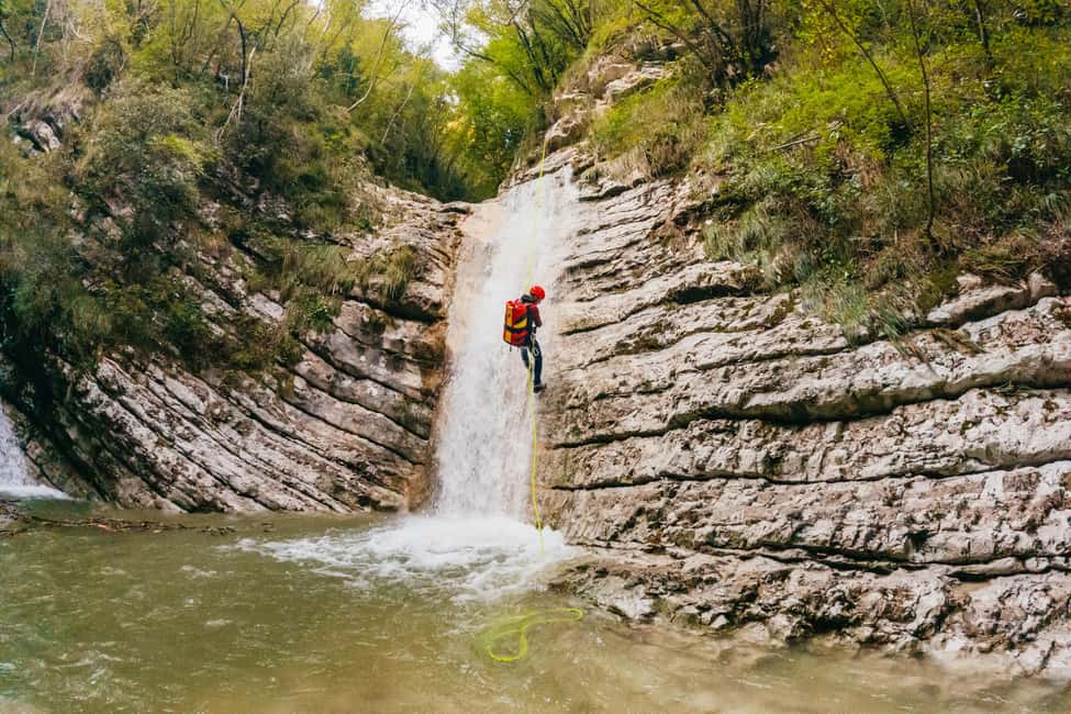 From Tignale, Lake Garda: Beginner-Friendly Canyoning Tour - Gumpenfever canyoning from Tignale: the beginner-friendly recipe
