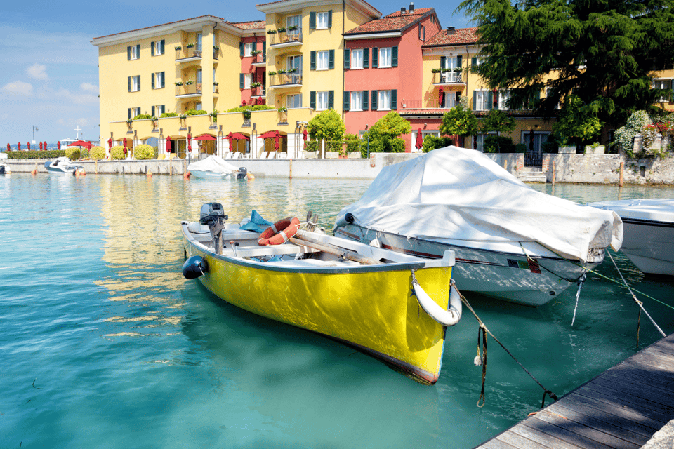 From Verona: discover Lake Garda and Sirmione private tour - Walking Sirmione: the Castle arch and the medieval street feel