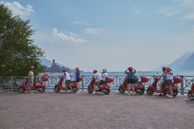 Full-Day Self-Guided Scooter Tour from Peschiera del Garda - Strada della Forra: scooter-friendly selfies and a booked lunch table