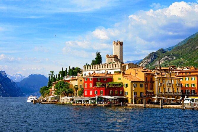 Lake Garda Tour aboard a Venetian Taxiboat - Malcesine Castle: Exteriors, 13th-Century Fortress Views, and Shore Time