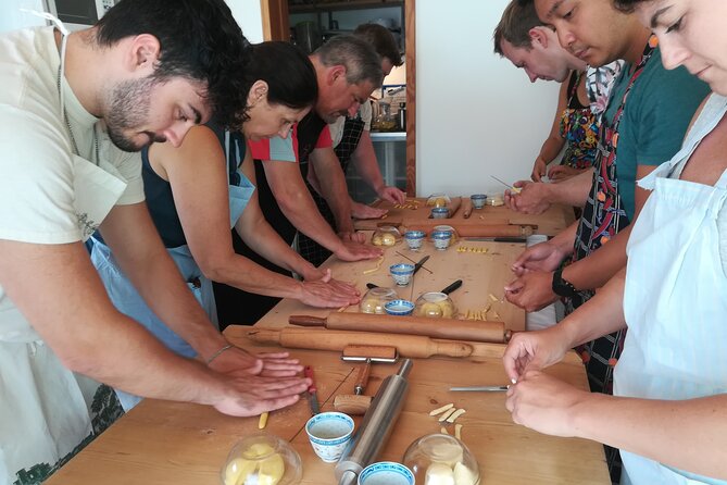 Pasta Cooking Lesson and Lunch on Garda Lake - Elena, Bruna, and Francesco: home cooking with garden-grown organic ingredients