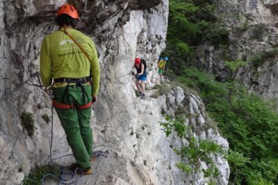 Path of the Smugglers - Gear included: helmet, harness, and ferrata set (you won’t need to rent)