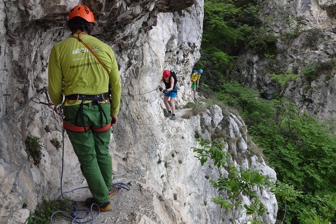 Path of the Smugglers - Gear included: helmet, harness, and ferrata set (you won’t need to rent)