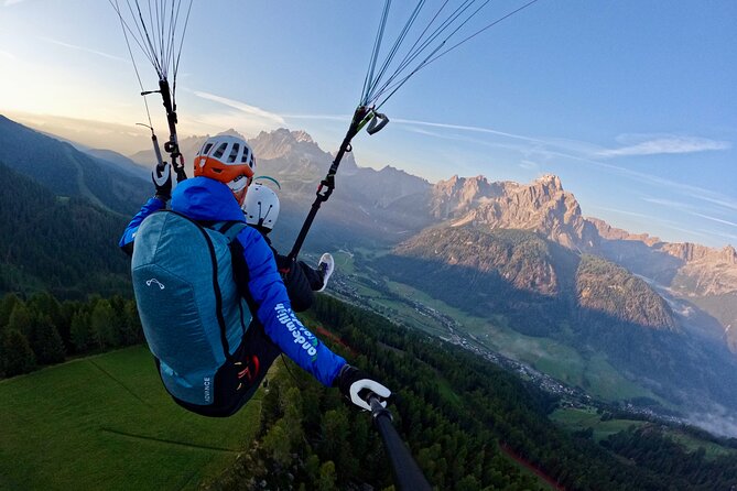 Private Paragliding Tandem flight Dolomites Alps Kronplatz - From Dolomites views to the Alps: how the flight is structured