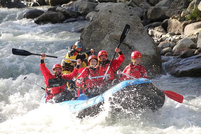 Rafting Power in the Noce stream in Ossana - Guides and Safety in the Noce Rapids: Professional, Energetic, Sometimes Firm