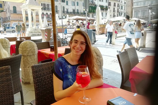 The Spritz Experience in Verona - The Drink Lineup: Aperol Spritz, Campari Spritz, White Spritz, Hugo