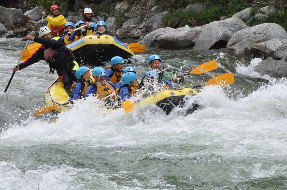 Val di Sole: Rafting for families on First River in Europe - The swimming stop: when to say yes (and when to stay cozy)