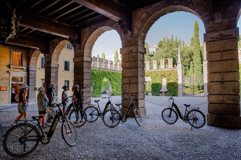 Verona: City E-Bike Tour with Lunch - Ristori Theater meeting point: quick start, clear instructions