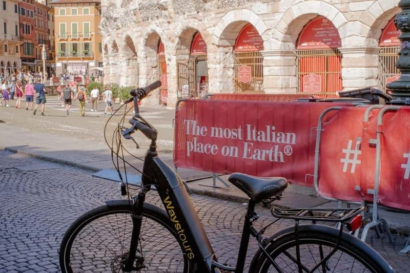 Verona: Classic and Hidden Gems Bike Tour - Starting at Ristori Theater: getting rolling fast