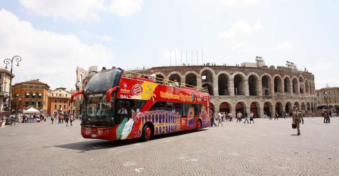 Verona: Hop-on Hop-off Tour 24 or 48-Hour Ticket - Getting on at Piazza Bra: your Verona starting line