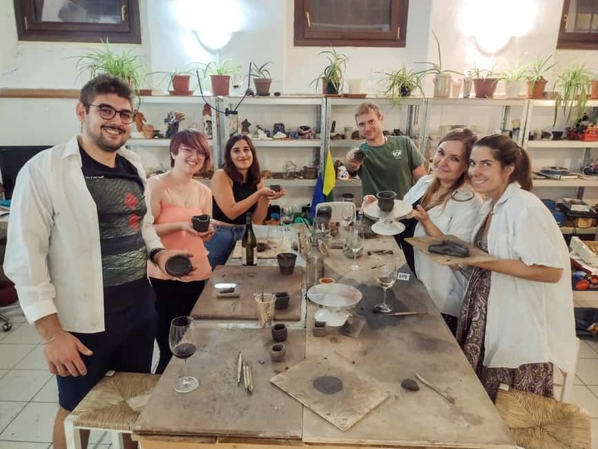 Wine and Pottery Workshop at Smart Lab Verona - Smart Lab Verona: a clay studio experience that actually feels welcoming